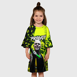 Платье клеш для девочки The Prodigy Keith Flint, цвет: 3D-принт — фото 2