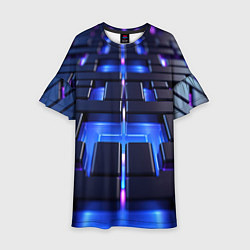 Детское платье Плиты абстракции