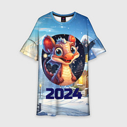 Детское платье Миниатюрный представитель зимы