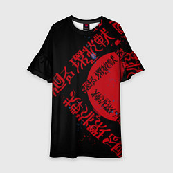 Платье клеш для девочки Магическая битва Jujutsu anime, цвет: 3D-принт