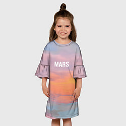 Платье клеш для девочки Thirty Seconds to Mars Seasons, цвет: 3D-принт — фото 2