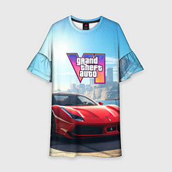 Детское платье GTA 6 logo auto