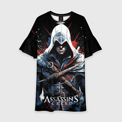 Детское платье Assassins creed мазки красок