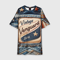 Детское платье Vintage vanguard jeans - patchwork