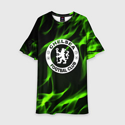 Детское платье Chelsea sport club fc fire