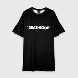 Детское платье Deathloop logo