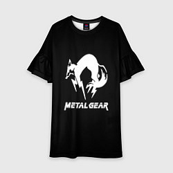 Детское платье Metal gear logo