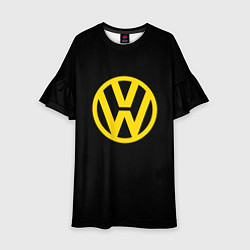 Детское платье Volkswagen logo yellow