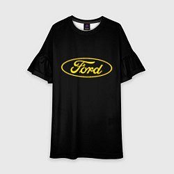 Детское платье Ford logo yellow