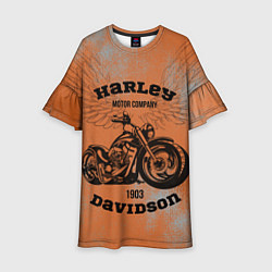 Детское платье Harley Davidson - Moto