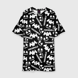 Детское платье Marshmello pattern music