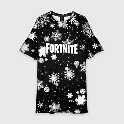 Детское платье Fortnite winter snow