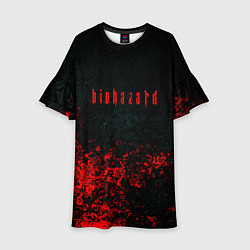 Детское платье Biohazard брызги красок