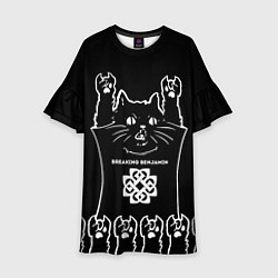 Детское платье Breaking Benjamin: cat rock