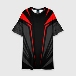 Детское платье Sport uniform - red
