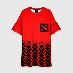 Детское платье Dota игровой паттерн