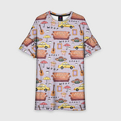 Детское платье Друзья - паттерн