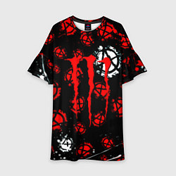Детское платье Monster energy anarhy