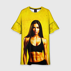 Детское платье Фитоняшка в желтом