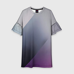 Детское платье Color grey with stripes