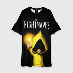 Платье клеш для девочки Little Nightmares - Sixth, цвет: 3D-принт