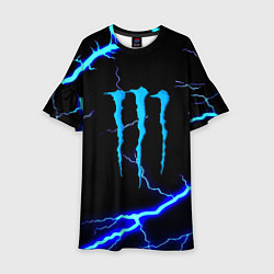 Детское платье Monster energy storm blue