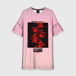 Платье клеш для девочки Lazarus Art, цвет: 3D-принт