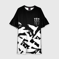 Детское платье Monster energy crow