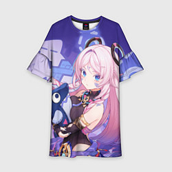 Платье клеш для девочки Citlali Genshin Impact, цвет: 3D-принт