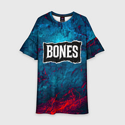 Детское платье Логотип Bones
