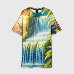 Детское платье Каскадный водопад