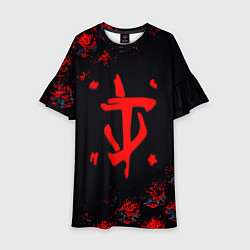 Детское платье Doom cyberpunk