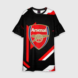 Детское платье Arsenal geometry steel