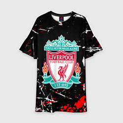 Детское платье Liverpool штрихи красок