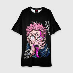 Детское платье Итадори с Сукуна на руке