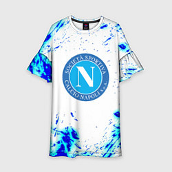 Детское платье Наполи текстура краски