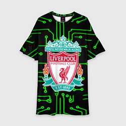 Детское платье Liverpool плата текстура