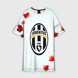 Детское платье Ювентус розы