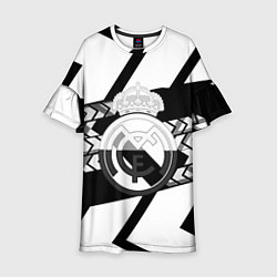 Детское платье Реал Мадрид краски полосы