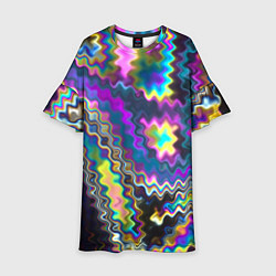 Детское платье Абстракция переливы