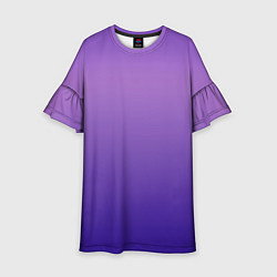 Детское платье The color is purple