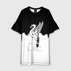 Детское платье Ливерпуль разводы красок