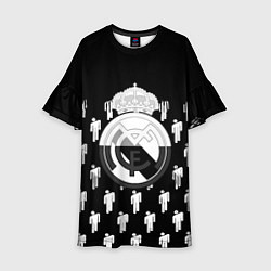 Детское платье Реал Мадрид люди краски