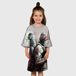 Платье клеш для девочки Splinter Cell: Conviction, цвет: 3D-принт — фото 2
