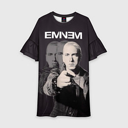 Платье клеш для девочки Eminem: You, цвет: 3D-принт
