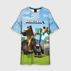 Детское платье Minecraft Rider