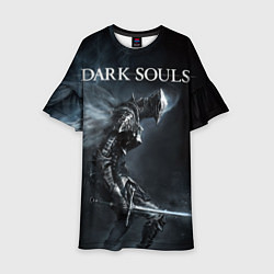 Платье клеш для девочки Dark Souls, цвет: 3D-принт