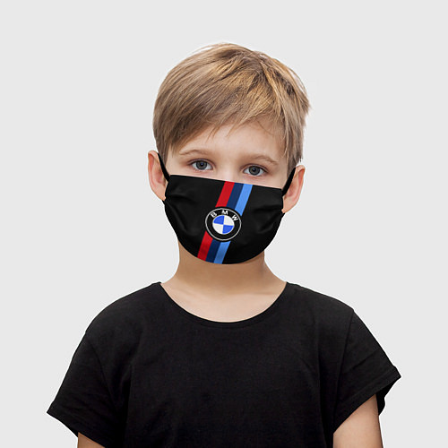 Детская маска для лица BMW 2021 M SPORT БМВ М СПОРТ / 3D-принт – фото 1
