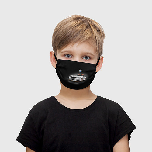 Детская маска для лица Safety car / 3D-принт – фото 1