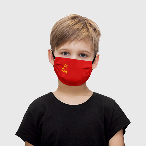 Детская маска для лица СССР / 3D-принт – фото 1